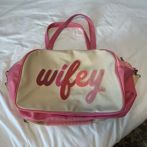Jadelynn Brooke Wifey Travel Duffle Bag - Picture 6 of 9